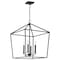 Nuvo Emma 4-Light Large Pendant - Matte Black Finish 60/7942 - alternate 2